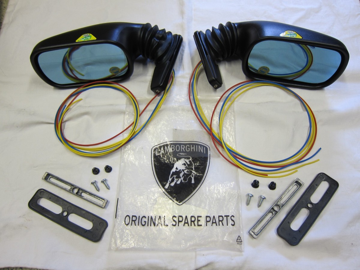 Lamborghini Countach mirror - Vitaloni NOS left + right rare