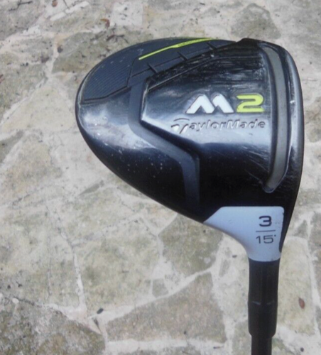 2017 TaylorMade M2 3 Wood 15* Reg Flex RCH 96 Graphite 43" M/RH - Picture 2 of 8