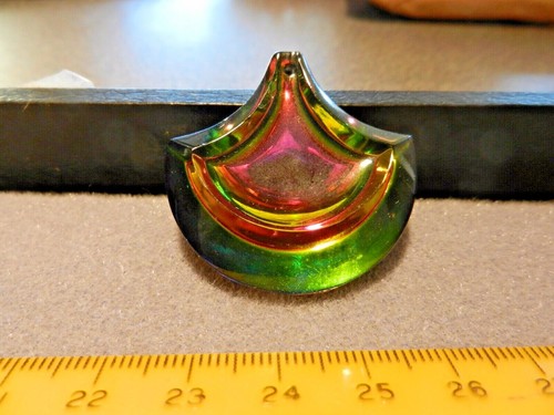 VINTAGE WEST GERMAN CRYSTAL PENDANT, VITRAIL MEDIUM, ONE PEICE - Bild 2 von 11