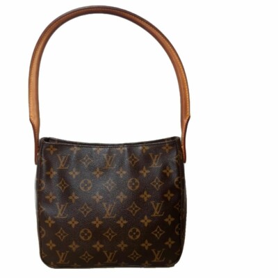 Louis Vuitton Looping MM Monogram Handbag One Shoulder Bag M51146 35200