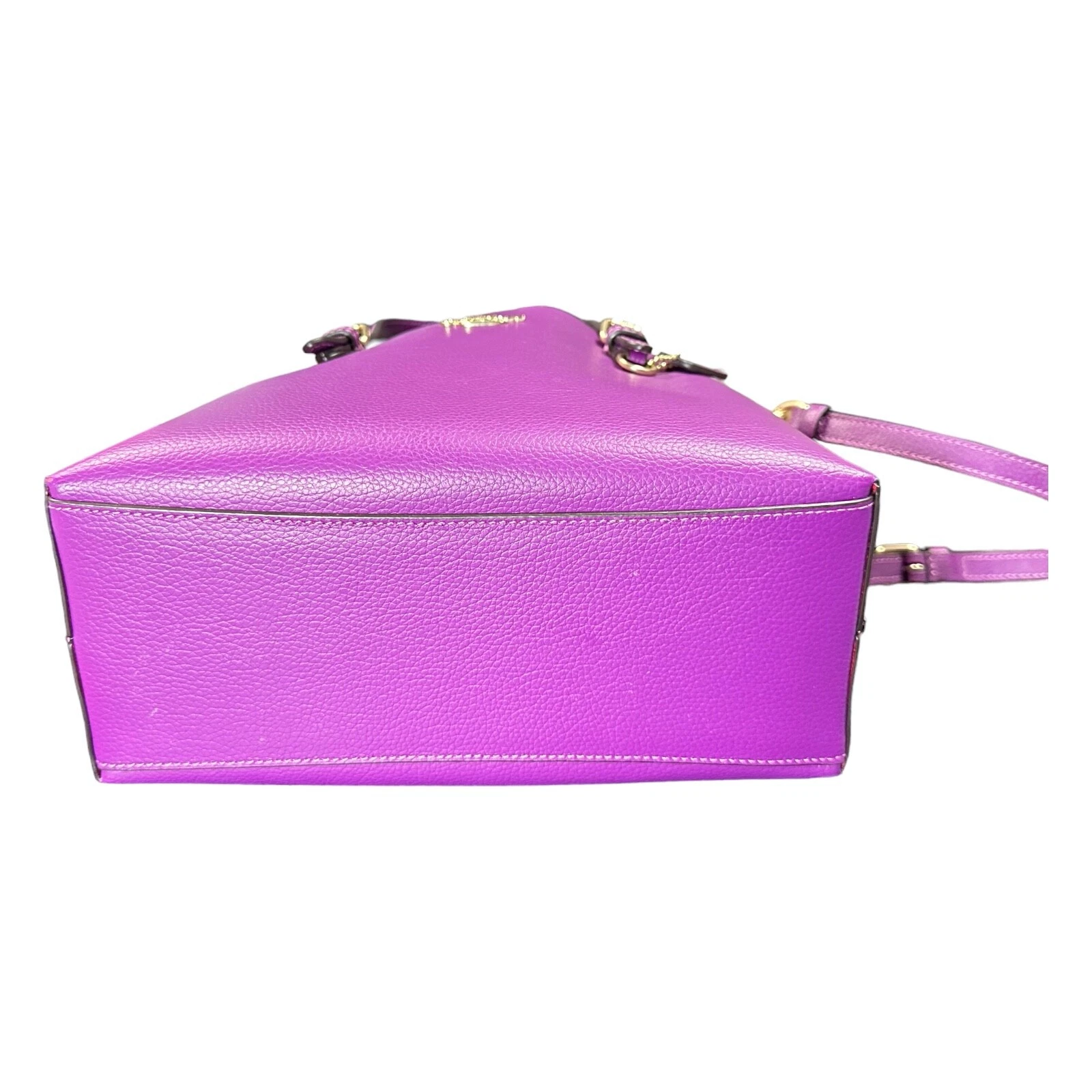 COACH Mollie Tote 25 CF333 Im Magenta Scuro marrone