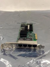 Dell 0HM9JY 1GB 4-Port Quad Gigabit Ethernet PCIe Network Adapter Card WORKING