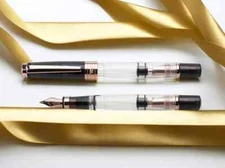 TWSBI 580 DIAMOND DEMO BLACK ROSE GOLD SE FOUNTAIN PEN