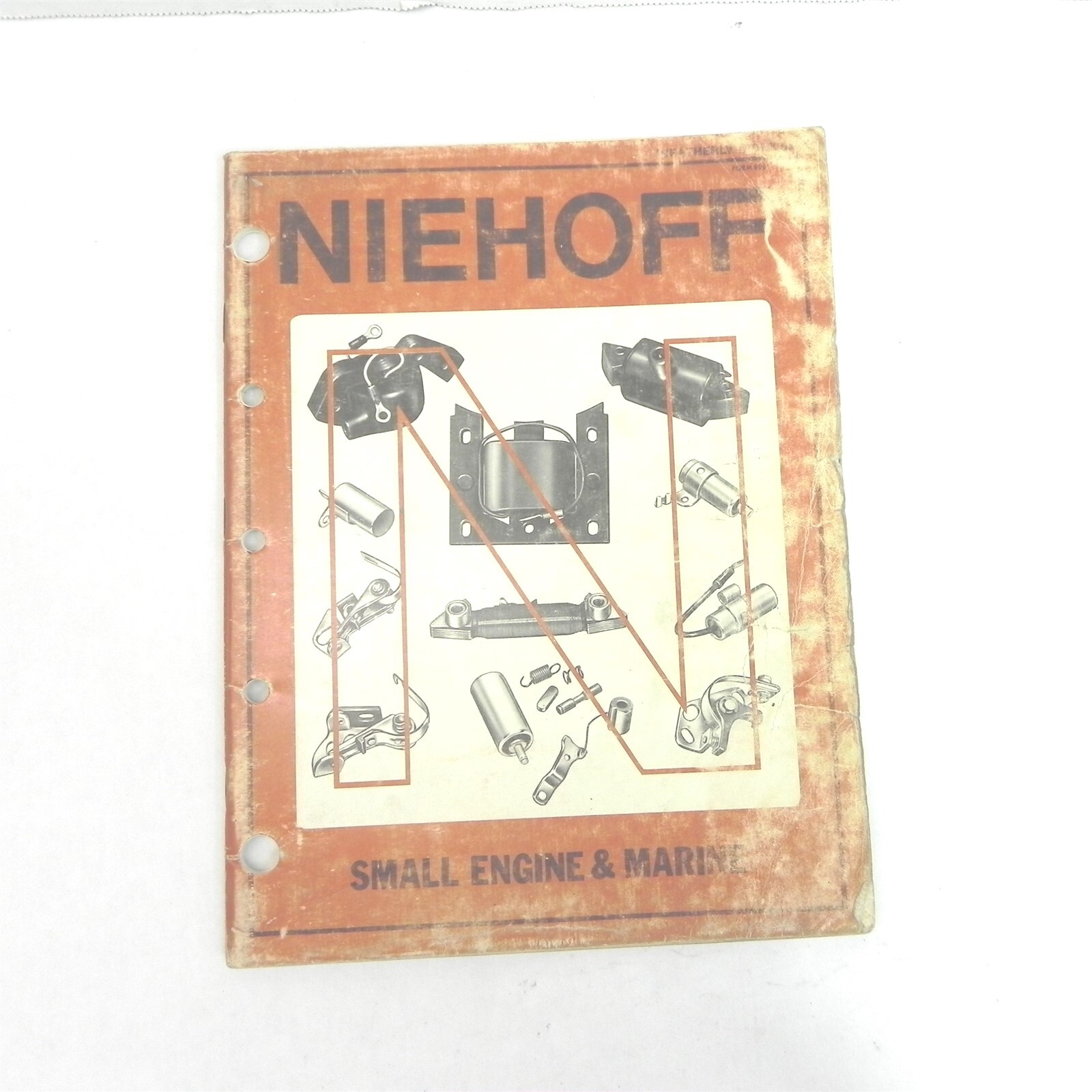 Vintage CE Niehoff Small Marine Engine Parts Catalog Accessories