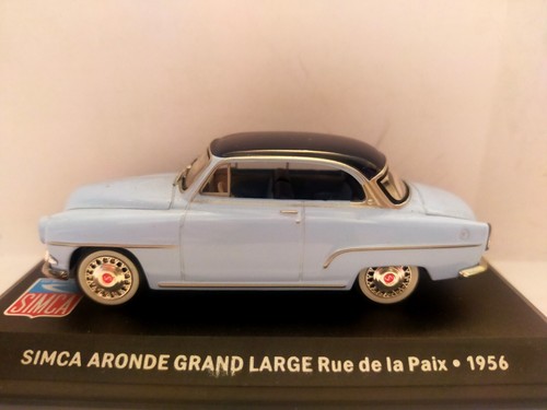 ALTAYA SIMCA COLLECTION SC81964 Simca Aronde Grand Large Rue DeLa Paix 1956 1:43