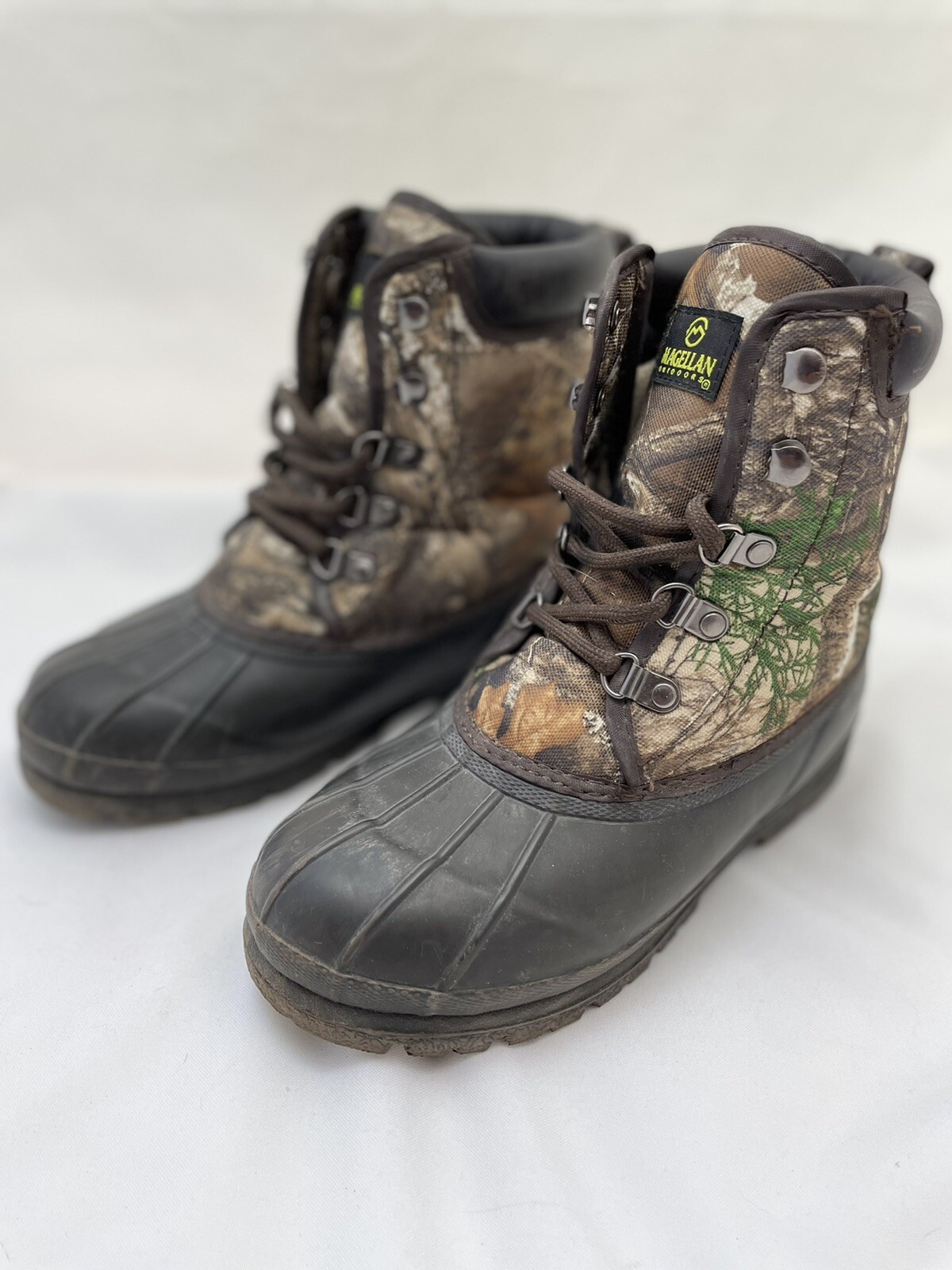 Magellan Outdoors Boots Camo Rubber 