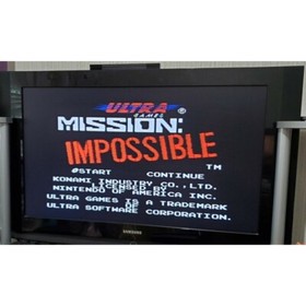 Mission Impossible NES 1990 Nintendo Entertainment System Tested w/hard case