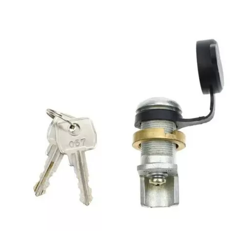 Security Key Lock Barrel For Ifor Williams Knott Avonride Trailer Hitch Trailer - Picture 3 of 8
