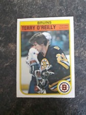 1982 O-Pee-Chee Base Terry O'Reilly Card# 18