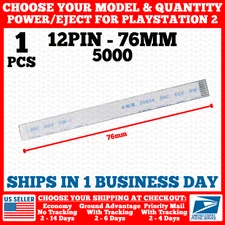 Power Reset Button Ribbon Flex Cable Pin For PS2 Playstation 2 3000X/5000X/7000X