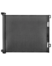 Baby Gate Indoor Outdoor Retractable Baby Gate, 33" Tall, Extends Up To