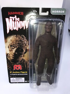 MEGO Horror Series Hammer The Mummy 8'' Figure NEW CARD CREASED
