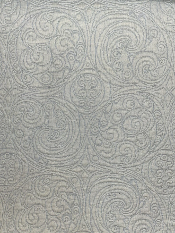 Cortinas/estofados de tecido Spa azul matelasse COV - Imagem 4 de 4