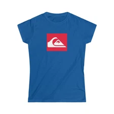 Quiksilver Outlaw Surf Red Logo T-Shirt Womens