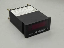 #672 Crompton ​262-DDTU-HG 303674 0-15 AC Megawatts 4-20 Millamps DC 262-DDVU