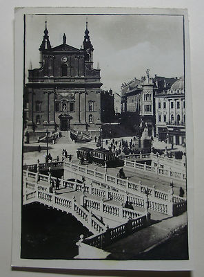 YUG119 - LJUBLJANA CITY STRAMWAY - STRASSENBAHN POSTKARTE ~ Slowenien - Jugoslawien