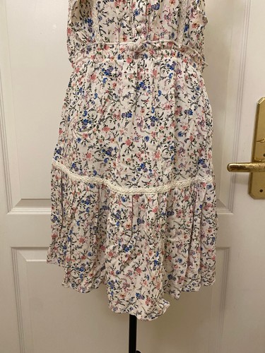 NWT WIld Fable Women Floral Sleeveless Ruffle Fit N Flare Tiered Dress Size S - Picture 4 of 10