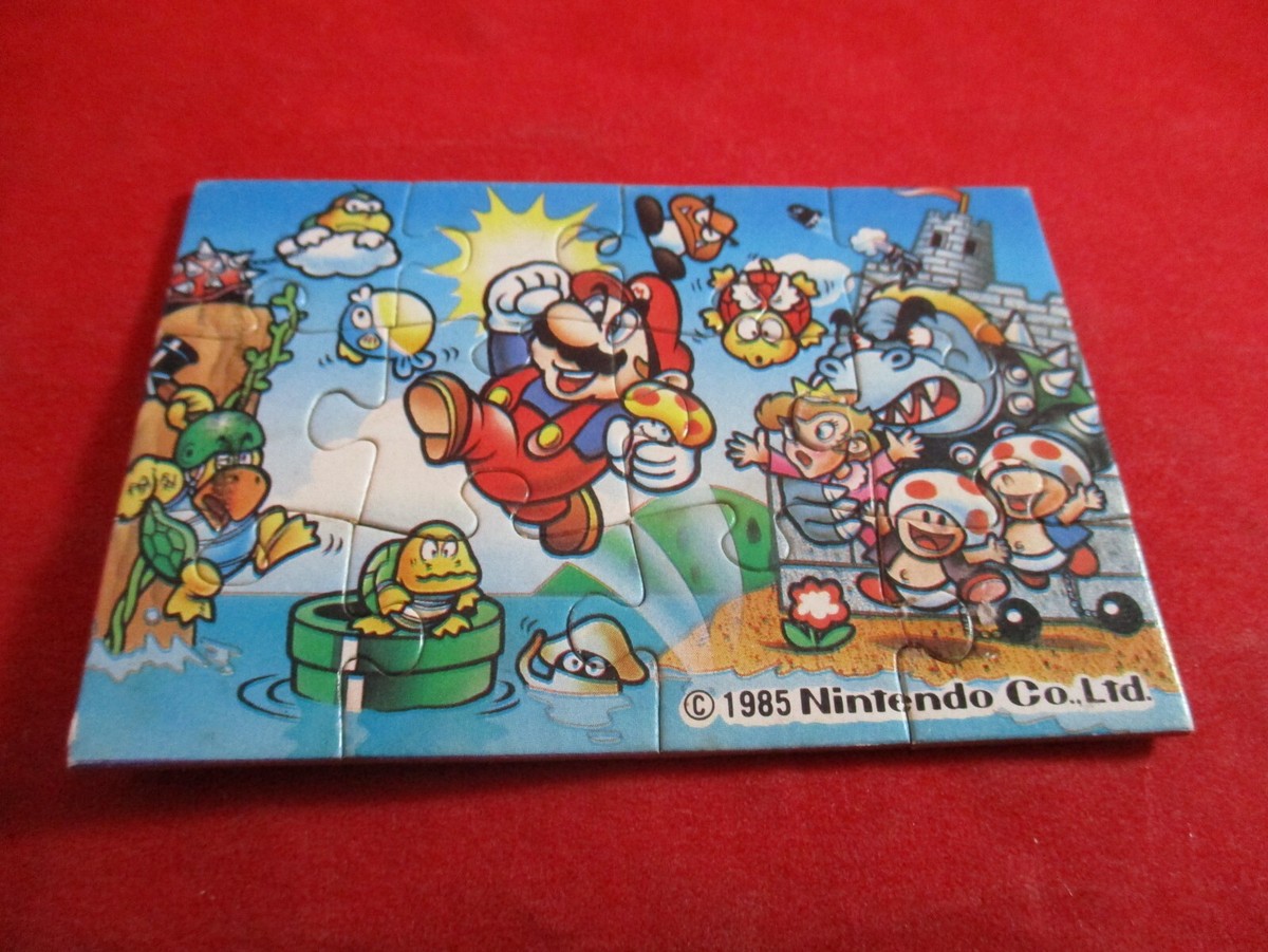 スーパーマリオブラザーズ FAMICOM PUZZLE 300 レトロ 任天堂 Super Mario Bros. Nintendo Famicom (NES Era) 1985 Promo Mini