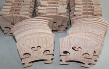 100pcs 4/4 Full Size Aged Maple wood Violin Bridges,DIY Violin Accessories parts
