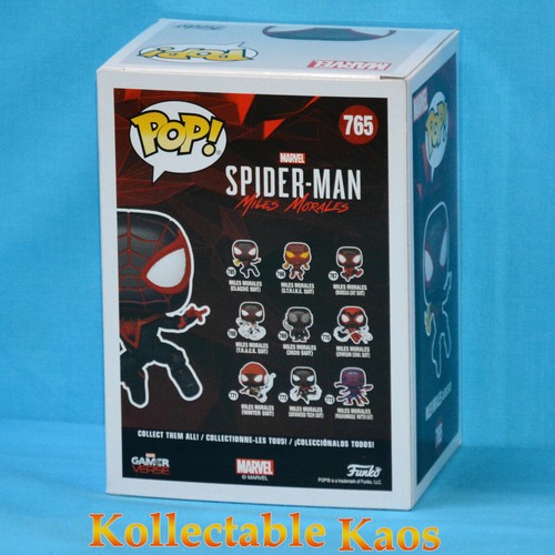 Spider-Man: Miles Morales - Miles Morales Traje Clásico Pop! Figura Vinilo #765 - Imagen 2 de 3