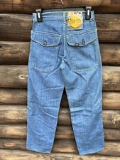 Vintage LEE Denim Jeans 1960 s 1970 s Sz 26 x 30 DEADSTOCK NOS RARE