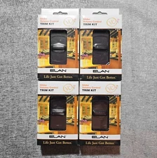 Lot of 4 Elan VSTKb Slide Volume Control Trim Kits Brown Audio Accessories