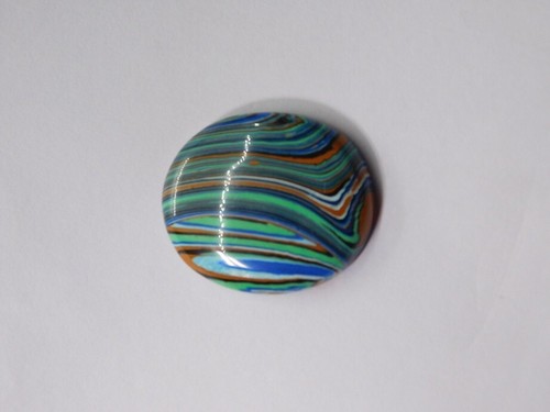 Rainbow Calsilica Cabochon Loose Gemstone Rainbow Calsilica Cabs 50 Cts. ME-8397 - Picture 3 of 3