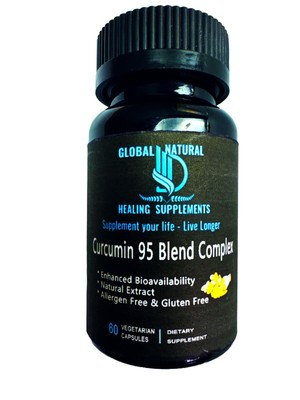 Curcumin 95% Blend Complex (Curcumin, Ginger, Garlic)
