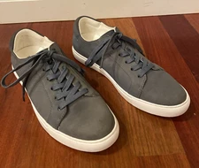 Kenneth Cole Womens Kam Blue Gray Low Top Lace Up Fashion Sneaker Size 9