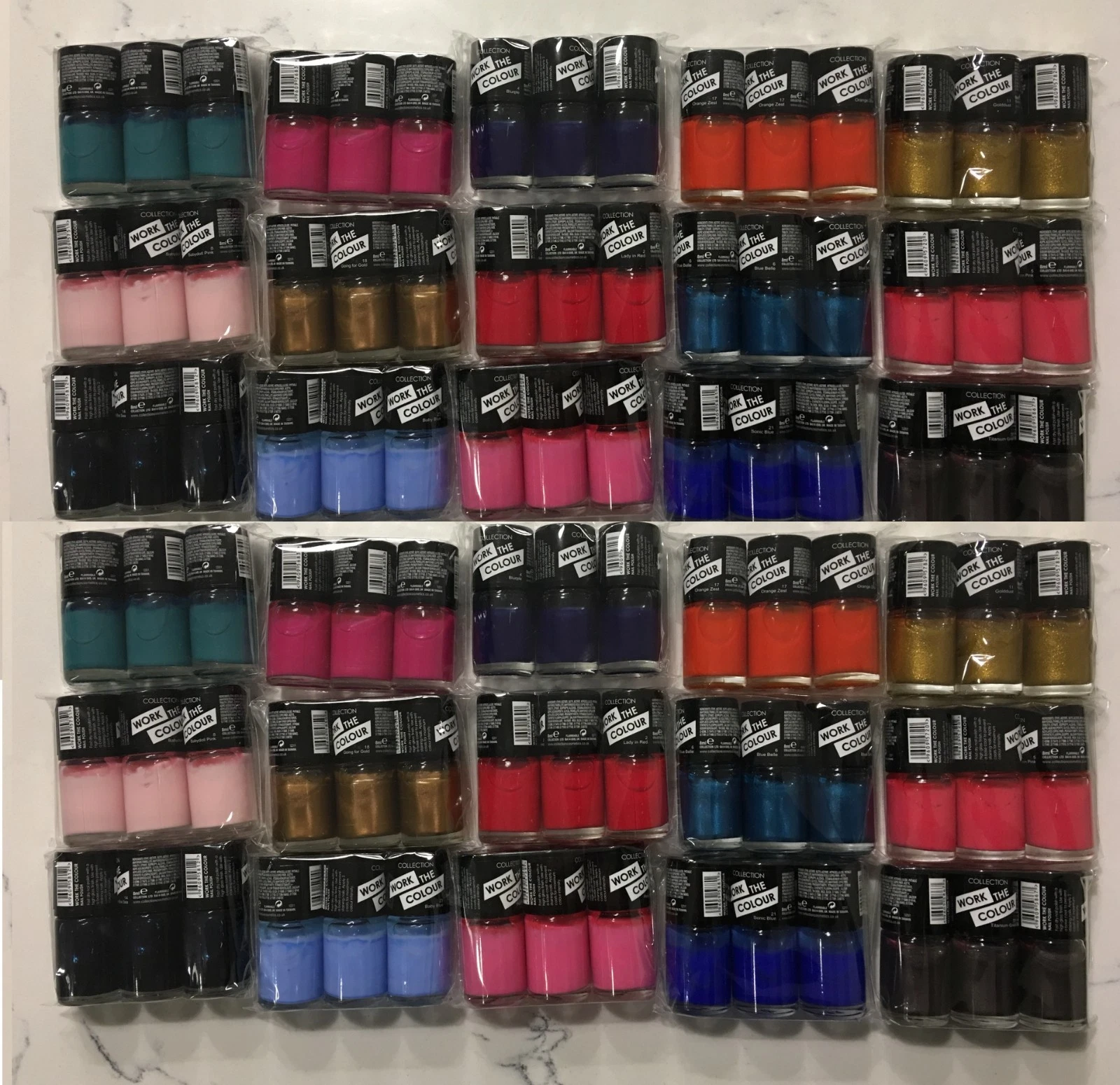 36 Collection 2000 wtc Nail Polish Varnish Wholesale JobLot Cosmetics MakeUp new
Opens in a new wind