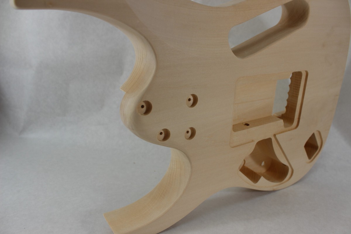 【えおかきく】ドナー シンライン ホロウボディ bigsbyタイプ Unfinished Basswood Root Beer HSH Jem body fits Ibanez (tm