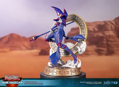 Yu-Gi-Oh! PVC Statue Dark Magician Purple Version 29 cm NEU / OVP - Bild 9 von 24