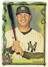 2023 Topps Allen & Ginter Silver Portrait Hot Box #242 Gleyber Torres - New York