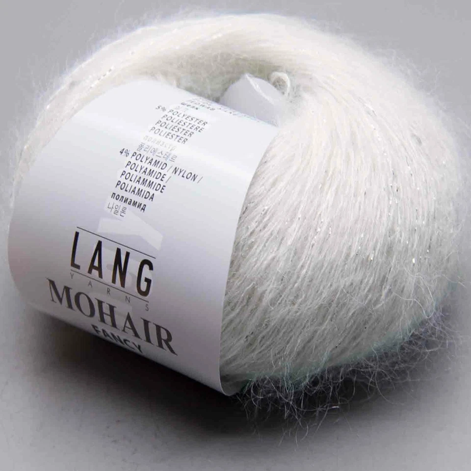 Lang Yarns Mohair Fancy 1 - LL 140m / 25g - Grosor de aguja 3 - 3,5