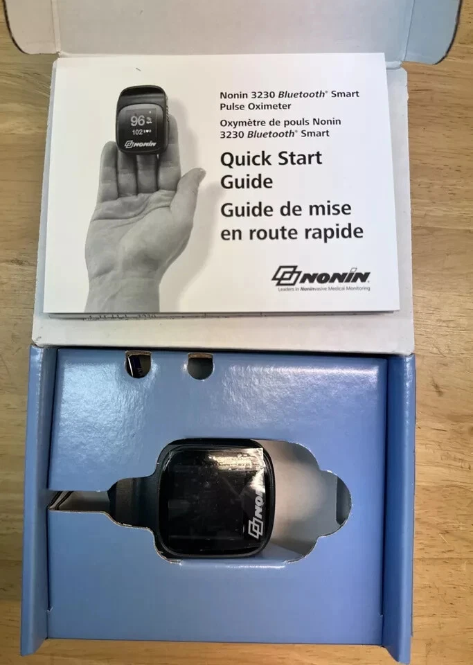 Oxímetro de Pulso Inteligente Nonin 02 Meter Modelo 3230 Bluetooth - 100% + opiniones Foto 3 de 4
