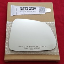 Mirror Glass Silicone Adhesive For 12-15 Chevy Captiva Sport Passenger Side Re