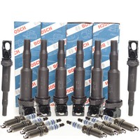 8X Bosch 0221504464 ZüNdspule + ZüNdkerzen FüR BMW 3Er 5Er 7Er X1 X3 X5 M3 Z8