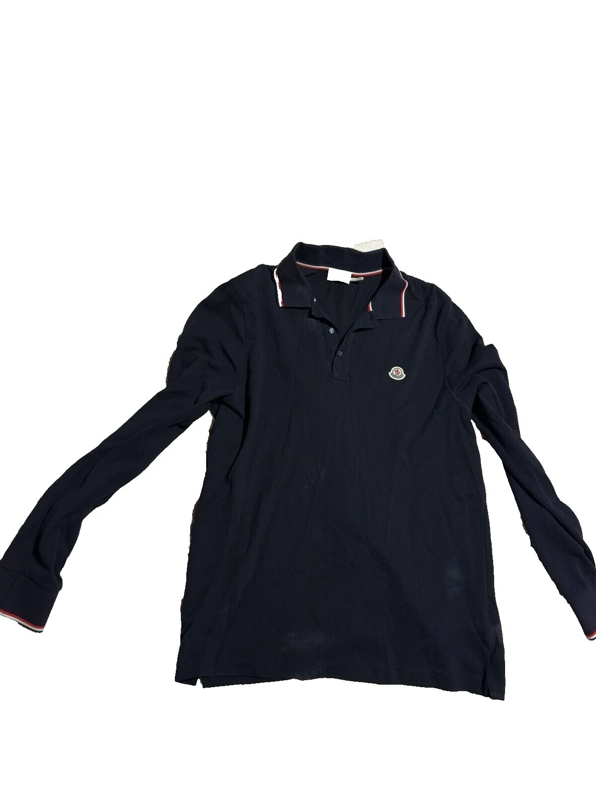 Moncler Size L Regular Size Casual Button-Down Shirts for Men