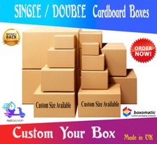 Small Single/Double Wall Cardboard Boxes Moving Postal High Quality - Listings