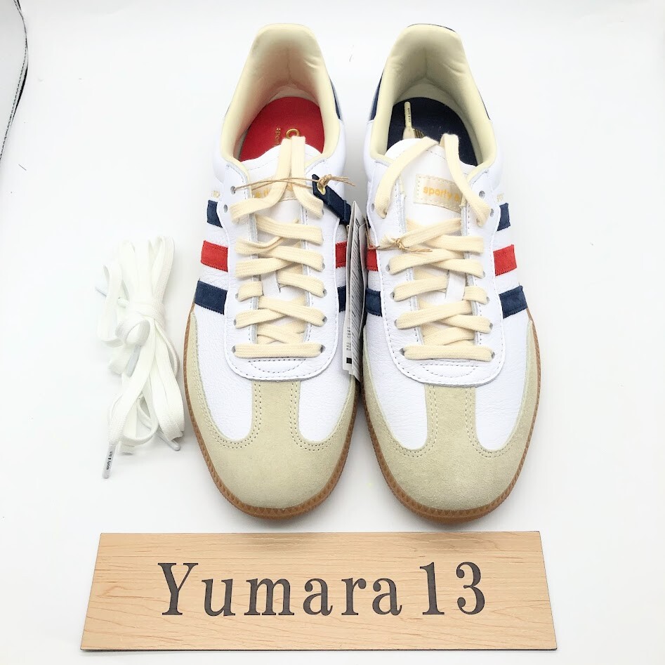 Sporty & Rich × adidas Originals Samba OG Cloud White IH8338 Sporty & Rich × adidas Originals Samba OG Cloud White IH8338