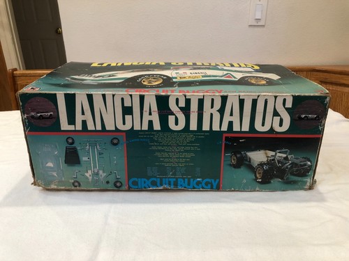 Vintage Kyosho RC Nitro Baja Cali 1:8 Buggy Lancia Stratos Circuit Racing OG Box - Picture 3 of 16