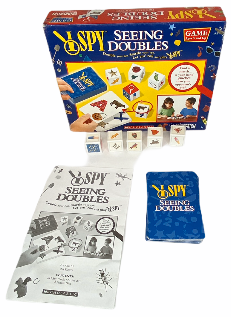I Spy Seeing Doubles Game - Briarpatch - 2006 - EUC - COMPLETE
