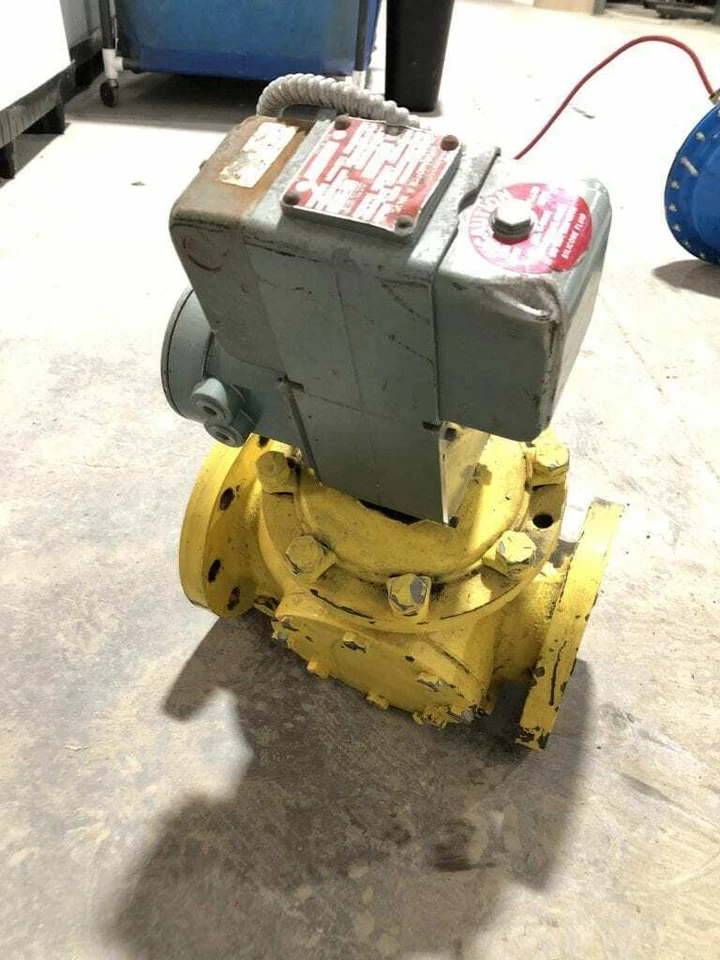 ITT H10A620B5F1F26 Hydramotor 4" CI Electric Actuated Gas Shut-Off Valve 120V - Image 3 of 4