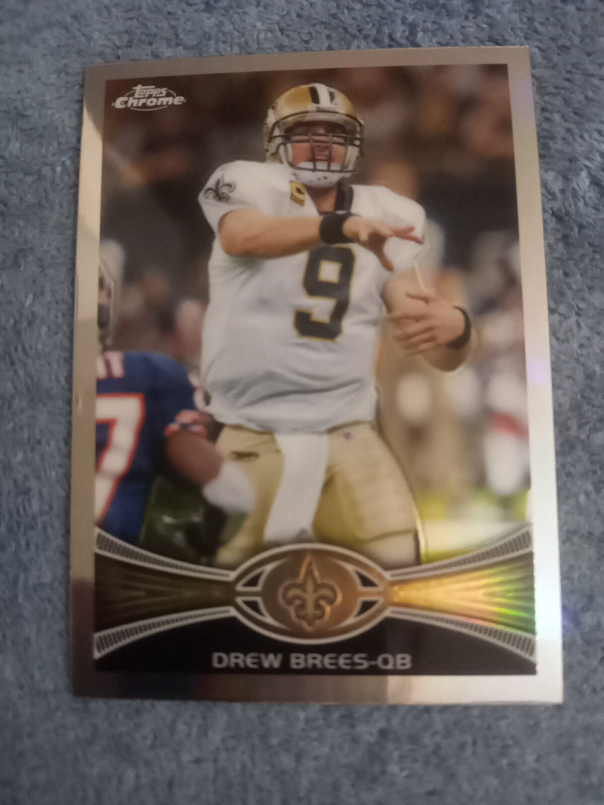 2011 Topps Chrome Drew Brees #100 Refractor SP New Orleans Saints