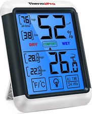 ThermoPro TP55 Digital Room Thermometer Temperature and Humidity Monitor