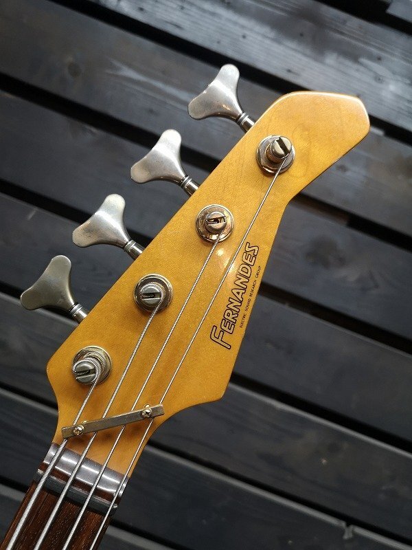 Electric Bass Guitar Fernandes FRB-60 NAT Revolver Bass