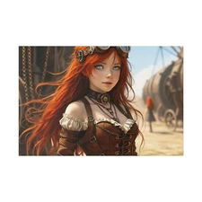 Amime Art for Young Girl's room  24X16 Canvas print