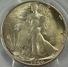 1946 S Walking Liberty Half Dollar PCGS MS64 Exact Coin Imaged