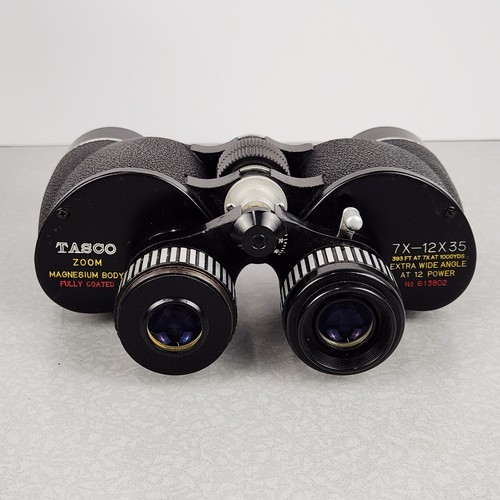 Binoculares Tasco Zoom con Estuche 7X-12X35 Extra Gran Angular No. 613802 negro - Imagen 4 de 19