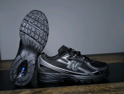 EU Größe 42 - New Balance 740v2 Black Silver Metallic